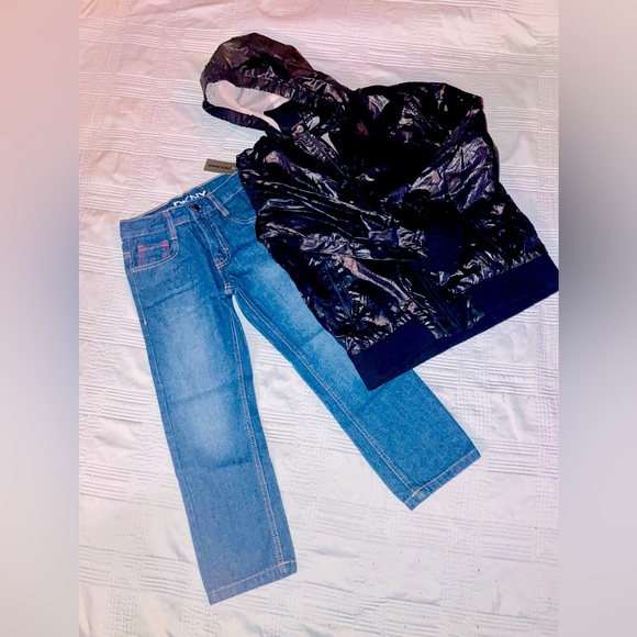 DKNY jeans and jacket Lot